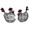 011 0820 Big Egg Basket Gold Pcs